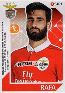 Cromo Rafa Silva - Futebol 2017-2018 - Panini