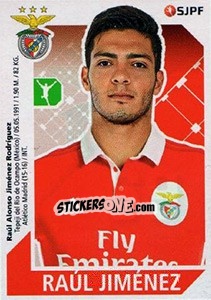 Sticker Raul Jiménez - Futebol 2017-2018 - Panini