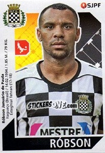 Cromo Robson - Futebol 2017-2018 - Panini