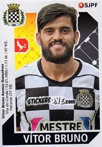 Sticker Vitor Bruno - Futebol 2017-2018 n. 77 - Panini