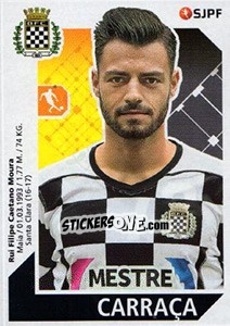 Sticker Carraça - Futebol 2017-2018 n. 78 - Panini