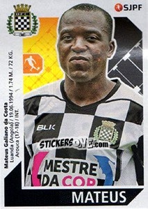 Sticker Mateus - Futebol 2017-2018 n. 83 - Panini