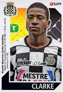 Sticker Clarke - Futebol 2017-2018 - Panini