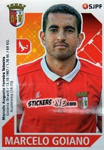 Sticker Marcelo Goiano - Futebol 2017-2018 n. 89 - Panini