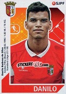 Figurina Danilo - Futebol 2017-2018 - Panini