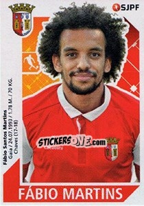 Cromo Fábio Martins - Futebol 2017-2018 n. 98 - Panini