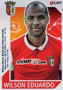 Sticker Wilson Eduardo - Futebol 2017-2018 n. 100 - Panini