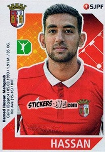 Sticker Hassan - Futebol 2017-2018 n. 101 - Panini