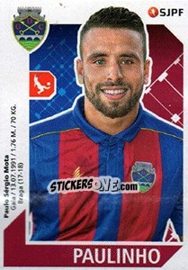 Figurina Paulinho - Futebol 2017-2018 n. 107 - Panini