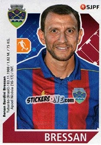 Sticker Bressan - Futebol 2017-2018 n. 114 - Panini