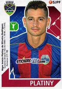 Figurina Platiny - Futebol 2017-2018 n. 119 - Panini