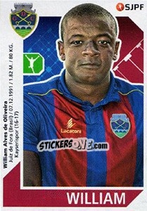 Cromo William - Futebol 2017-2018 - Panini