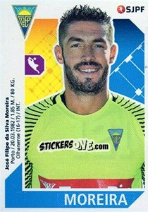 Sticker Moreira - Futebol 2017-2018 n. 121 - Panini