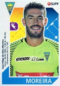 Figurina Moreira - Futebol 2017-2018 - Panini