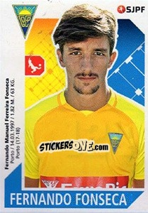 Sticker Fernando Fonseca - Futebol 2017-2018 n. 124 - Panini