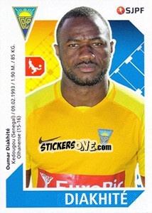 Sticker Diakhité - Futebol 2017-2018 n. 126 - Panini