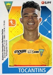Sticker Tocantins - Futebol 2017-2018 - Panini