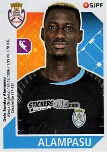 Sticker Alampasu - Futebol 2017-2018 n. 139 - Panini