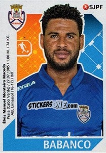 Sticker Babanco - Futebol 2017-2018 n. 146 - Panini
