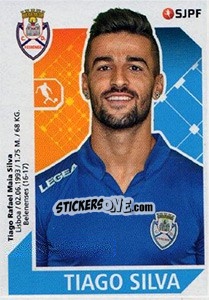 Figurina Tiago Silva - Futebol 2017-2018 - Panini