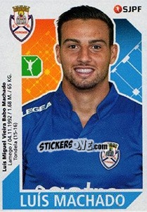 Sticker Luís Machado - Futebol 2017-2018 n. 152 - Panini