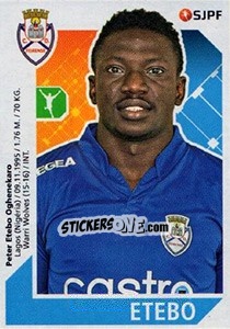 Figurina Etebo - Futebol 2017-2018 - Panini