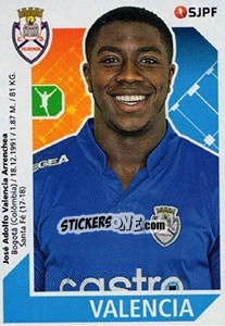 Sticker Valência - Futebol 2017-2018 n. 154 - Panini
