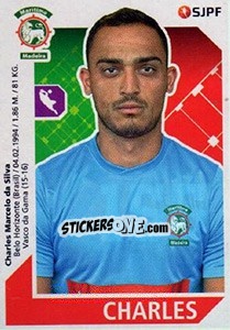 Sticker Charles - Futebol 2017-2018 - Panini