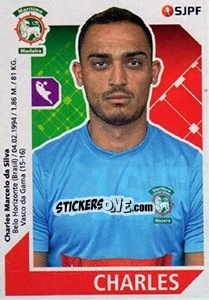 Cromo Charles - Futebol 2017-2018 - Panini