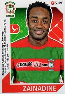 Sticker Zainadine - Futebol 2017-2018 n. 159 - Panini