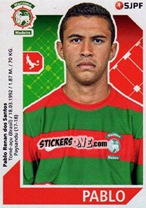 Sticker Pablo - Futebol 2017-2018 n. 160 - Panini