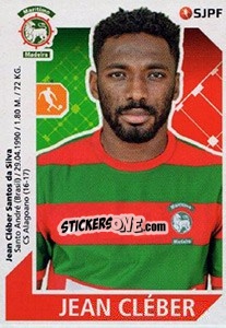 Sticker Jean Cléber - Futebol 2017-2018 - Panini