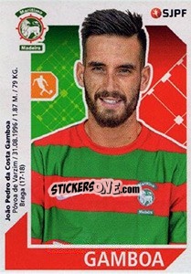 Sticker Gamboa - Futebol 2017-2018 n. 165 - Panini