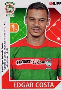 Sticker Edgar Costa - Futebol 2017-2018 n. 167 - Panini