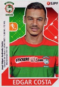 Cromo Edgar Costa - Futebol 2017-2018 - Panini