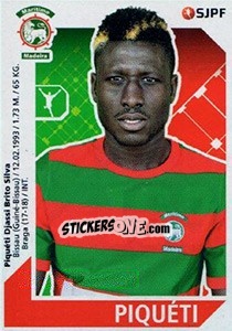 Sticker Piquéti - Futebol 2017-2018 n. 169 - Panini