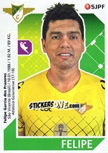 Sticker Felipe - Futebol 2017-2018 - Panini