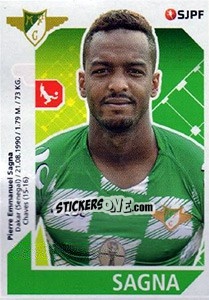 Sticker Sagna - Futebol 2017-2018 n. 174 - Panini