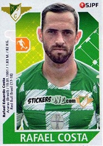 Sticker Rafael Costa - Futebol 2017-2018 - Panini