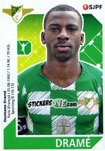Sticker Dramé - Futebol 2017-2018 n. 186 - Panini