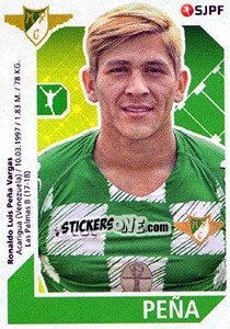 Sticker Peña - Futebol 2017-2018 - Panini