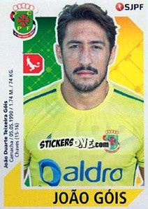 Sticker João Góis - Futebol 2017-2018 n. 192 - Panini