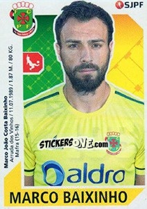 Sticker Marco Baixinho - Futebol 2017-2018 n. 195 - Panini