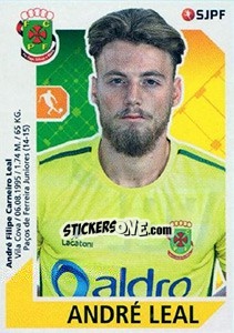 Sticker André Leal - Futebol 2017-2018 - Panini