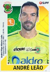 Sticker André Leão - Futebol 2017-2018 - Panini