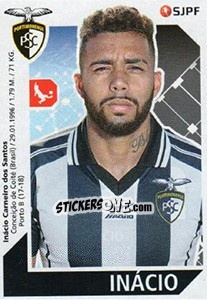 Figurina Inácio - Futebol 2017-2018 - Panini