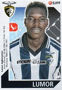 Cromo Lumor - Futebol 2017-2018 - Panini