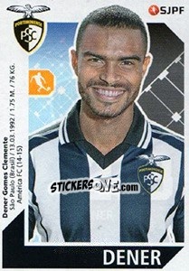 Sticker Dener - Futebol 2017-2018 n. 218 - Panini