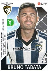 Sticker Bruno Tabata - Futebol 2017-2018 - Panini