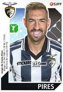 Sticker Pires - Futebol 2017-2018 - Panini